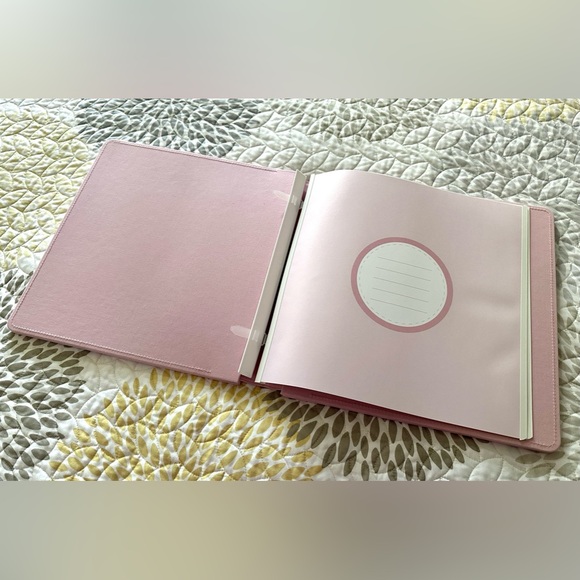 Creative Memories pink leatherette album cover set - Picture 2 of 2